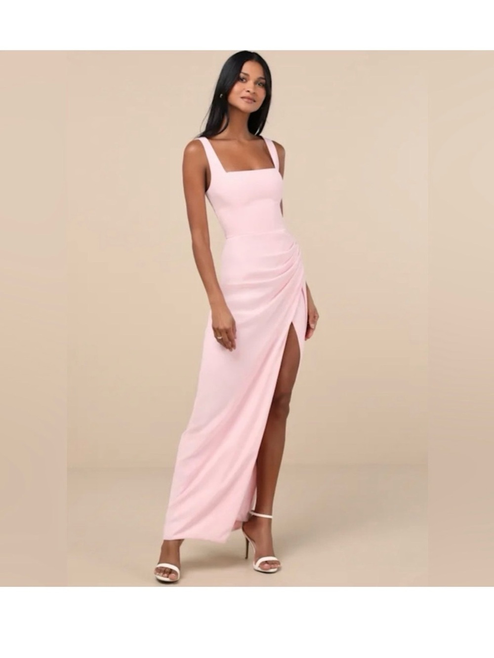 Lulus glamorous disposition with Side Slit